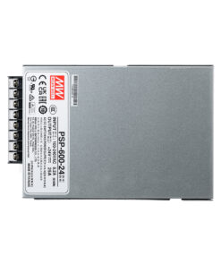 GloboStar® PSP-600-24 90791 MEANWELL Ρυθμιζόμενο Μεταλλικό Τροφοδοτικό PELV για Προϊόντα LED 600W 25A – AC 220-240V σε DC 24V – Ρυθμιζόμενο από 20VDC έως 26.4VDC – IP20 Μ17 x Π12 x Υ9.3cm – 3 Years Warranty
