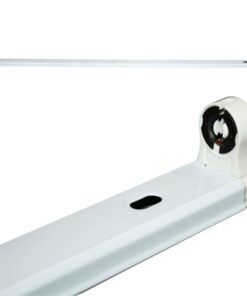 Φωτιστικό Σκαφάκι για 60cm Λάμπες LED T8 G13 Λευκό ACA – DELED60SM