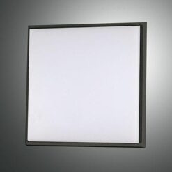 Φωτιστικό Οροφής  Fabas Luce Desdy LED 23W  Μαύρο  IP54 2700lm Θερμό 3000K – 3314-61-101