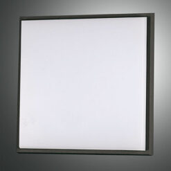 Φωτιστικό Οροφής  Fabas Luce Desdy LED 30W  Μαύρο  IP54 3220lm Θερμό 3000K – 3314-65-101