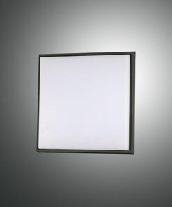 Φωτιστικό Οροφής  Fabas Luce Desdy LED 10W  Μαύρο  IP54 1050lm Θερμό 3000K – 3314-69-101