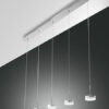 Κρεμαστό Φωτιστικό   Fabas Luce Dunk LED 40W  Αλουμίνιο Dimmable  3780lm Θερμό 3000K – 3239-48-212