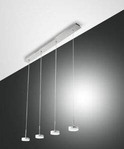 Κρεμαστό Φωτιστικό   Fabas Luce Dunk LED 32W  Αλουμίνιο Dimmable  3020lm Θερμό 3000K – 3239-49-212