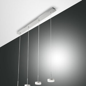 Κρεμαστό Φωτιστικό   Fabas Luce Dunk LED 32W  Αλουμίνιο Dimmable  3020lm Θερμό 3000K – 3239-49-212