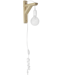 Φωτιστικό απλίκα E/27AP FIS Λευκό Heronia – 31-1098