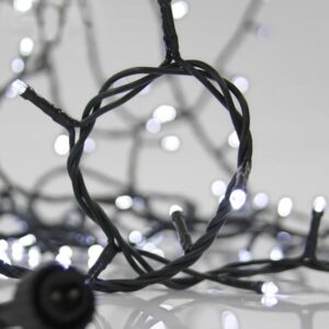 ΣΕΙΡΑ, 1000 LED 3mm, 31V, 8 ΠΡΟΓΡΑΜΜΑΤΑ, ΜΕ ΜΕΤΑΣΧΗΜΑΤΙΣΤΗ, ΠΡΟΕΚΤΑΣΗ ΠΑΡΟΧΗΣ 300cm, ΠΡΑΣΙΝΟ ΚΑΛΩΔΙΟ, ΛΕΥΚΟ LED, ΑΝΑ 5cm, ΙΡ44 EUROLAMP – 620-22610