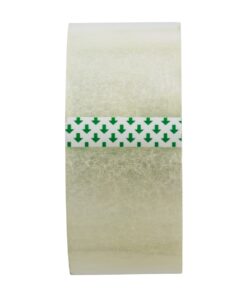 GloboStar® 79952 Ταινία Συσκευασίας 48mm Φάρδος X 75 Μέτρα Μήκος Διαφανής