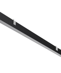 GloboStar® FELIX 61028-W Γραμμικό Φωτιστικό Τοίχου – Απλίκα Linear LED CCT 54W 6500lm 120° AC 220-240V Μ120 x Π3.5 x Υ7cm – Εναλλαγή Φωτισμού μέσω Τηλεχειριστηρίου All In One Ψυχρό 6000k+Φυσικό 4500k+Θερμό 2700k Dimmable – Μαύρο – 3 Years Warranty