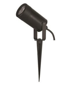 ΣΠOT ΚΗΠΟΥ ΠΛΑΣΤΙΚΟ GU10 IP65 230V ΜΑΥΡΟ EUROLAMP – 145-82021