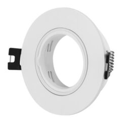 ΣΠΟΤ ΧΩΝΕΥΤΟ KINHTO ΠΛΑΣΤΙΚΟ Φ90 GU10 ΛΕΥΚΟ EUROLAMP – 147-52706