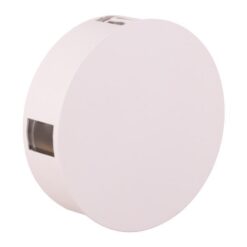 ΦΩΤΙΣΤΙΚΟ ΤΟΙΧΟΥ ΣΤΡΟΓΓΥΛΟ LED 3X4W Φ140×45 3000K IP44 ΛΕΥΚΟ PLUS EUROLAMP – 145-20224