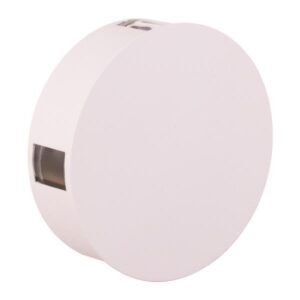 ΦΩΤΙΣΤΙΚΟ ΤΟΙΧΟΥ ΣΤΡΟΓΓΥΛΟ LED 3X4W Φ140×45 3000K IP44 ΛΕΥΚΟ PLUS EUROLAMP – 145-20224