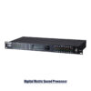 GloboStar® FDB US4803 98021 Audio Processor – Επαγγελματικός Επεξεργαστής Ήχου 4in & 8out – 32-bit DSP SHARC Processor – Frequency Response 20Hz-20Khz DR115DBu – AC 220V/50-60Hz – IP20 – Μαύρο – Μ48.2 x Π20.5 x Υ4.4cm