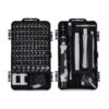 GloboStar® 79996 Επαγγελματικό Mini Σετ Εργαλείων 115 Εξαρτημάτων σε 1 DIY Tool Kit – Για Επισκευές iPhone,Samsung κλπ Κινητά Τηλέφωνα – PC – Laptop – Xbox – Ρολογιών – Οπτικά – Γυαλιά και Γενικών Μικρόεπισκευών Λεπτομέρειας με Μαγνητικό Κατσαβίδι Καστάνι