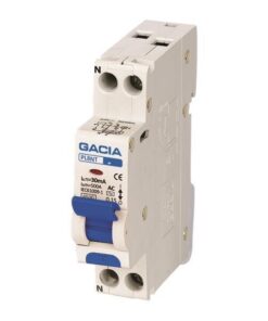 ΡΕΛΕ RCBO ΜΟΝΟΠΟΛΙΚΟ 10A 4,5KA 30mA 1P+N GACIA TYPE A EUROLAMP – 500-43511