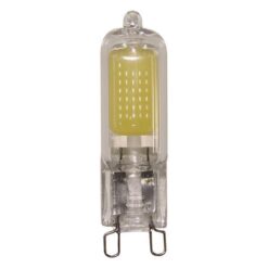 ΛΑΜΠΑ LED COG 2W G9 6500K 220-240V ΓΥΑΛΙΝΗ EUROLAMP – 147-77640