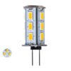 GloboStar® 76134 Λάμπα LED G4 SMD 5630 5W 550lm 320° DC 12-24V IP20 Φ1.8 x Υ4.3cm Θερμό Λευκό 2700K Dimmable – 2 Χρόνια Εγγύηση