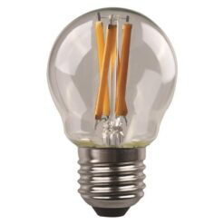 ΛΑΜΠΑ LED ΣΦΑΙΡΙΚΗ CROSSED FILAMENT 6.5W E27 3000K 220-240V EUROLAMP 147-78262