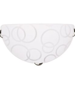 ΑΠΛΙΚΑ ΤΟΙΧΟΥ “LEIA” Φ30 Ε27 ΛΕΥΚΟ/ ΝΙΚΕΛ EUROLAMP 145-22400