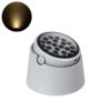 GloboStar® FLOOD-RANA 90489 Κινούμενος Προβολέας – Σποτ Φωτισμού Wall Washer για Φωτισμό Κτιρίων LED 36W 3240lm 5° DC 24V Αδιάβροχο IP67 Φ26.5 x Υ20cm Θερμό Λευκό 2700K – Γκρι – 3 Χρόνια Εγγύηση