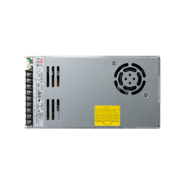 GloboStar® LRS-350-12 90784 MEANWELL Ρυθμιζόμενο Μεταλλικό Τροφοδοτικό PELV για Προϊόντα LED 350W 29A – AC 220-240V σε DC 12V – Ρυθμιζόμενο από 10.2VDC έως 13.8VDC – IP20 Μ21.5 x Π11.5 x Υ3cm – 3 Χρόνια Εγγύηση