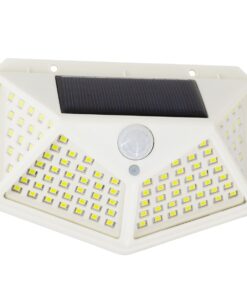 GloboStar® 71498 Αυτόνομο Ηλιακό Φωτιστικό LED SMD 10W 1000lm με Ενσωματωμένη Μπαταρία 1200mAh – Φωτοβολταϊκό Πάνελ με Αισθητήρα Ημέρας-Νύχτας και PIR Αισθητήρα Κίνησης Αδιάβροχο IP65 Ψυχρό Λευκό 6000K