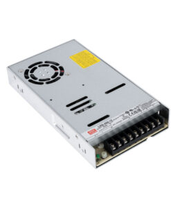 GloboStar® LRS-450-12 90786 MEANWELL Ρυθμιζόμενο Μεταλλικό Τροφοδοτικό PELV για Προϊόντα LED 450W 37.5A – AC 220-240V σε DC 12V – Ρυθμιζόμενο από 10.2VDC έως 13.8VDC – IP20 Μ22.5 x Π12.4 x Υ3.5cm – 3 Χρόνια Εγγύηση