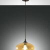 Κρεμαστό Φωτιστικό   Fabas Luce Ela E27 Μελί     – 3489-40-125