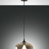 Κρεμαστό Φωτιστικό   Fabas Luce Ela E27 Φιμέ     – 3489-40-126