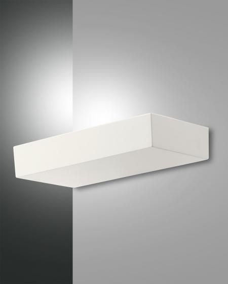 Φωτιστικό Τοίχου  Fabas Luce Emma LED 27W  Λευκό Dimmable  2250lm Θερμό 3000K – 3506-21-955