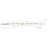 LED Ταινία 12W 24V CUBALUX Dimmable  1116lm/m  Θερμό 2700K 5 Μέτρα CL77-0020