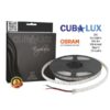 LED Ταινία 9.6W 24V CUBALUX Dimmable 988lm/m Αδιάβροχη IP67 Θερμό 2700K 5 Μέτρα CL77-0057