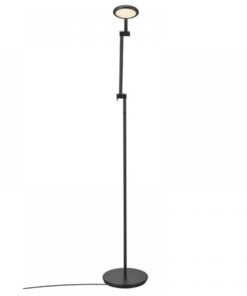 Nordlux Bend Single Φωτιστικό Δαπέδου Μαύρο LED 5W 2700K Dimmable – 2112774003