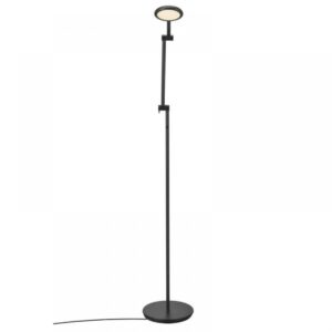 Nordlux Bend Single Φωτιστικό Δαπέδου Μαύρο LED 5W 2700K Dimmable –  2112774003