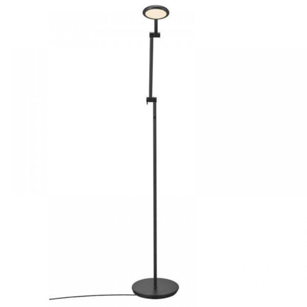 Nordlux Bend Single Φωτιστικό Δαπέδου Μαύρο LED 5W 2700K Dimmable –  2112774003