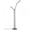 Nordlux Bend Double Φωτιστικό Δαπέδου Μαύρο LED 10W 2700K Dimmable –  2112784003