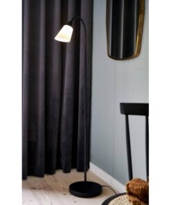 Nordlux Molli Φωτιστικό Δαπέδου Μαύρο E14 Γυάλινο/Μεταλλικό – 2112834003