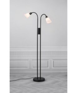 Nordlux Molli Double Φωτιστικό Δαπέδου Μαύρο E14 Γυάλινο/Μεταλλικό – 2112844003