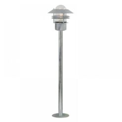 Nordlux Blokhus Φωτιστικό Κήπου Γαλβανιζέ IP54 E27 Γυαλί – 25078031
