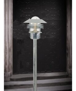 Φωτιστικό Δαπέδου Εξωτερικού Χώρου Nordlux Vejers 1xE27 IP54 Γαλβανιζέ Χρώματος- 25118031