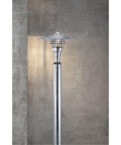 Φωτιστικό Δαπέδου Κήπου Nordlux Vejers 2M 1xE27 IP54 Nikel Ματ Χρώματος – 25168031