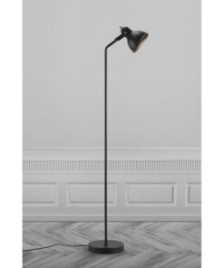 Nordlux Aslak Φωτιστικό Δαπέδου Μαύρο E27 Μεταλλικό – 46724003