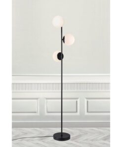 Nordlux Lilly Φωτιστικό Δαπέδου Μαύρο E14 Γυάλινο/Μεταλλικό – 48613003