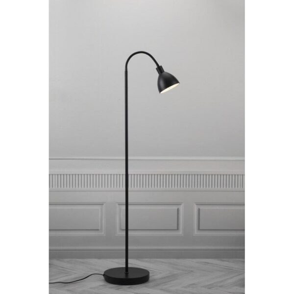 Nordlux Ray Single Φωτιστικό Δαπέδου Μαύρο E14  Μεταλλικό –  63214003