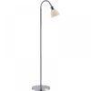Nordlux Ray Single Φωτιστικό Δαπέδου  Νικελ  E14  Γυάλινο/Μεταλλικό –  63214033