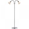 Nordlux Ray Double Φωτιστικό Δαπέδου  Νικελ  E14  Γυάλινο/Μεταλλικό –  63224033