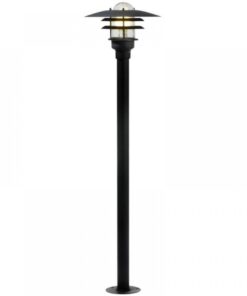 Nordlux Lønstrup 32 Φωτιστικό Κήπου Μαύρο E27 Γυάλινο/Μεταλλικό – 71428003