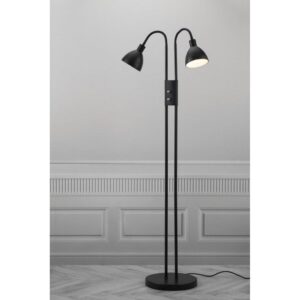 Nordlux Ray 2-Spot Φωτιστικό Δαπέδου Μαύρο E14  Μεταλλικό –  72224003