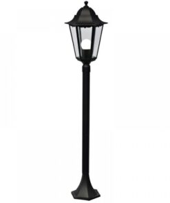 Nordlux Cardiff Φωτιστικό Κήπου Μαύρο IP54 E27 Αλουμίνιο/Γυάλινο – 74398003