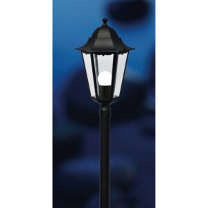 Nordlux Cardiff Φωτιστικό Κήπου Μαύρο IP54 E27  Αλουμίνιο/Γυάλινο –  74398003